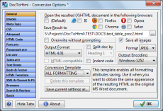 Скриншот 5 из 5 программы Doc To HTML Converter