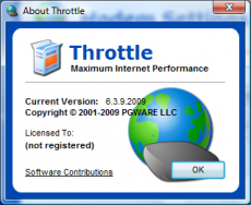 Скриншот 1 из 4 программы Throttle