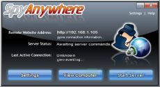 Скриншот 2 из 3 программы SpyAnywhere