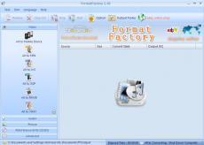 Скриншот 2 из 4 программы Format Factory