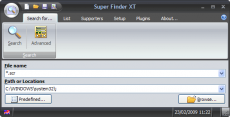 Скриншот 2 из 3 программы Super Finder
