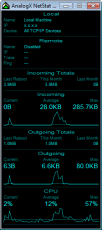 Скриншот 1 из 3 программы NetStat Live