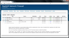 Скриншот 2 из 3 программы ReaSoft Network Firewall