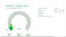 Скриншот 4 из 4 программы Network Speed Test (Windows 10/8.1)