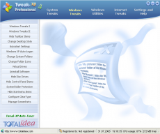 Скриншот 3 из 5 программы TweakXP