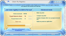 Скриншот 1 из 1 программы Clean My Registry