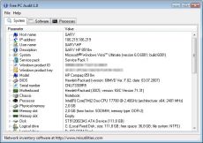 Скриншот 1 из 1 программы Free PC Audit