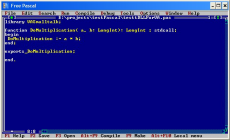 Скриншот 1 из 1 программы Free Pascal Compiler
