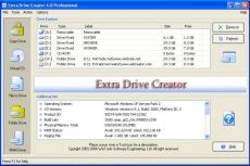 Скриншот 1 из 1 программы Extra Drive Creator
