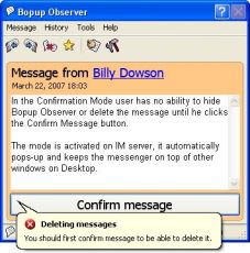 Скриншот 1 из 1 программы Bopup Observer