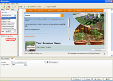Скриншот 5 из 6 программы A4DeskPro Flash Website Builder