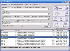 Скриншот 1 из 1 программы Super Finder
