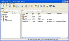 Скриншот 1 из 1 программы Advanced CATaloguer