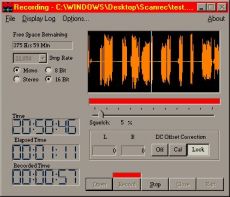 Скриншот 1 из 1 программы Scanner Recorder
