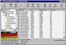 Скриншот 1 из 1 программы Advanced GIF Optimizer