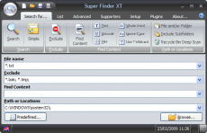 Скриншот 3 из 3 программы Super Finder