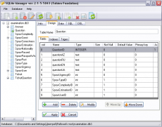 Скриншот 1 из 1 программы Tahion SQLite Manager