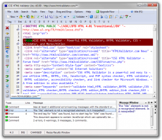 Скриншот 1 из 1 программы CSE HTML Validator