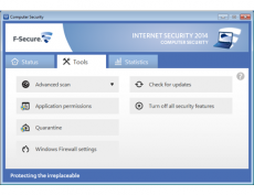 Скриншот 2 из 4 программы F-Secure Internet Security 2014