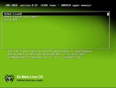 Скриншот 2 из 4 программы Dr.Web LiveDisk