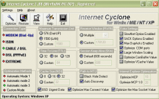 Скриншот 2 из 2 программы Internet Cyclone