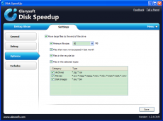Скриншот 1 из 1 программы Disk SpeedUp (Disk Defrag)