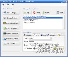 Скриншот 1 из 3 программы EasyBCD