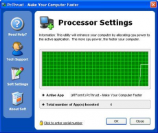 Скриншот 1 из 1 программы PCThrust