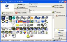 Скриншот 1 из 1 программы Change Folder Icon