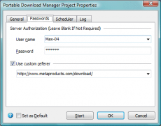 Скриншот 4 из 6 программы MetaProducts Portable Download Manager
