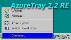 Скриншот 1 из 1 программы AzureTray
