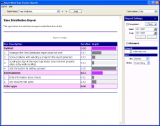 Скриншот 6 из 8 программы A!K Smart WorkTime Tracker