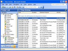 Скриншот 1 из 1 программы Time Meter for MS Outlook