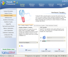 Скриншот 5 из 5 программы TweakXP