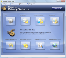 Скриншот 4 из 6 программы Steganos Privacy Suite