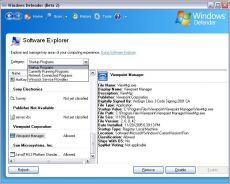 Скриншот 1 из 2 программы Microsoft Windows Defender