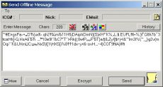 Скриншот 1 из 1 программы Top Secret Messenger 2001