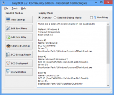 Скриншот 2 из 3 программы EasyBCD