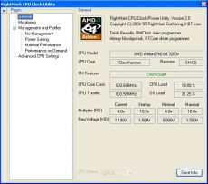 Скриншот 1 из 1 программы RM Clock Utility