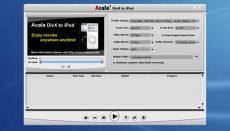Скриншот 1 из 1 программы Acala DivX to iPod