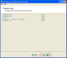 Скриншот 1 из 4 программы Flash Recovery Toolbox