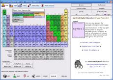 Скриншот 1 из 2 программы Periodic Table