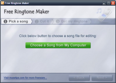 Скриншот 3 из 3 программы Free Ringtone Maker