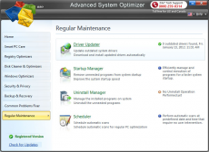 Скриншот 1 из 9 программы Advanced System Optimizer