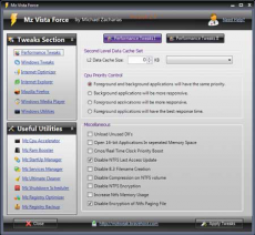Скриншот 2 из 2 программы Mz Vista Force
