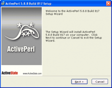 Скриншот 1 из 2 программы ActivePerl