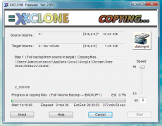 Скриншот 2 из 2 программы XXCLONE