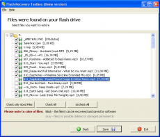 Скриншот 2 из 4 программы Flash Recovery Toolbox
