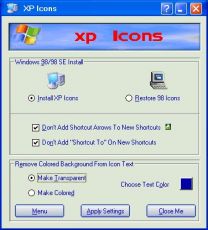 Скриншот 1 из 1 программы XPIcon