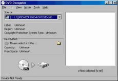 Скриншот 2 из 2 программы DVD Decrypter